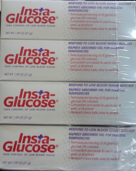 Insta-Glucose Package of 12 Tubes
