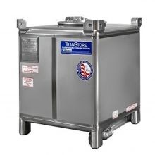 350 Gallon Stainless Steel IBC - TranStore Advanced Technology