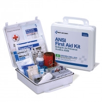 50 Person Bulk First Aid Kit, ANSI B, Type III, Weatherproof Plastic Case