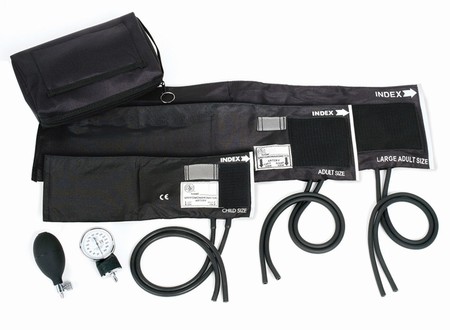  3-in-1 Aneroid Sphygmomanometer Set with Carry Case
