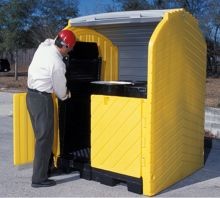 Ultratech Hard Top Spill Containment Pallets - 4 Drum