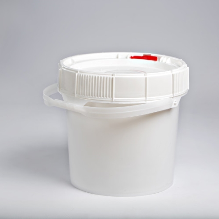 3.5 Gallon White New Generation Pail with White,Red or blue Lifelatch Lid