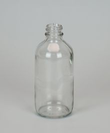 4 oz - Boston Round Glass Bottle
