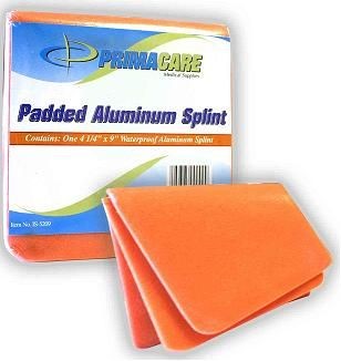 Padded Aluminum Splints