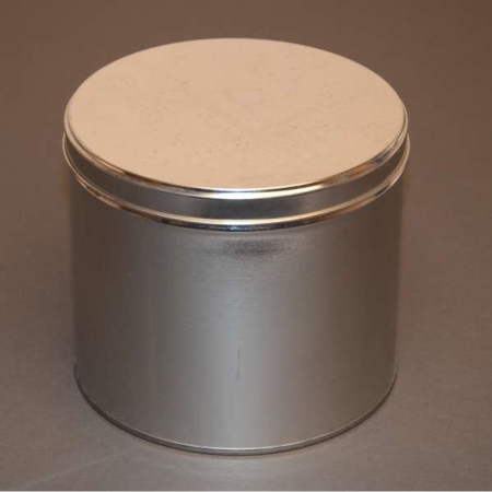 10 lb Industrial Metal Tin with Slip Cover