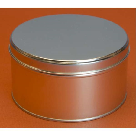 3 lb Industrial Metal Tin with Lid