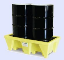 Enpac In-Line 2 Drum Spill Pallet With Drain
