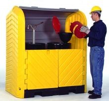 Ultratech Hard Top Spill Containment Pallets - 2 Drum - No drain