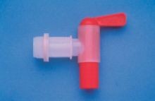 3/4 Inch Polyethylene Jumbo Hex Faucet - Polypropylene Spout