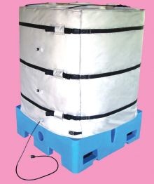Wrap-Around Heater for Plastic IBC Tote Tank - 42 Inch H - 240V