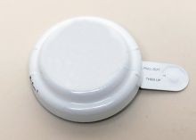 3/4 Inch Round-Head Aluminum Capseal - White