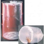 55 Gallon Round Bottom Flexible Liners - Tie-Top - 10 mil