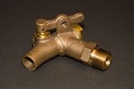 Self-Closing Brass Drum Faucet - 3/4 Inch NPT Inlet With Viton Seal