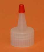28 mm - Dispensing Caps - Yorker Spout Red Top
