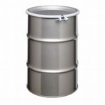 30 Gallon Open-Head Stainless Steel Drum