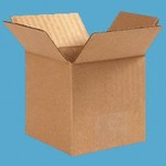 Cardboard Boxes - 6 Inch x 6 Inch x 6 Inch