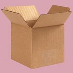 Cardboard Boxes - 8 Inch x 8 Inch x 6 Inch