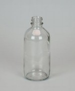 4 oz - Boston Round Glass Bottle