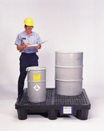 Ultra-Spill Pallets - Economy 2 Drum Model