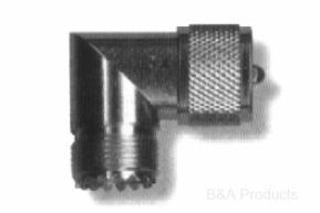 UHF Right Angle L (M-F) Connector