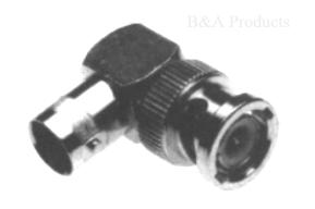 BNC Right Angle (M-F) Connector (UG-306/U) (Amphenol)