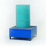 All-Steel Spill Containment Pallet - Standard 1 Drum
