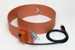 Silicone Rubber Drum Heater - 4 Inch Wide - 55 Gallon