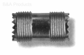 UHF Female to Female Inline Connector