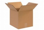 Shipper Carton Holds Four - 1 Gallon Round Plastic Bottles - 12 Inch x 12 Inch x 12 Inch