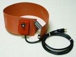 Silicone Rubber Pail Heater - 4 Inch Wide - 5 Gallon
