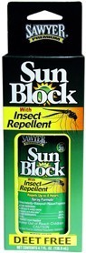 Sun Block with Insect Repellent