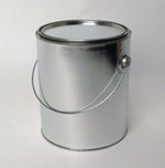 1 Gallon Paint Can With Handle-Unlined