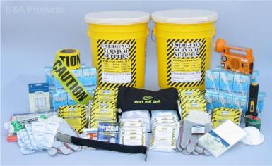 Deluxe Office Emergency Kit - 10 Person