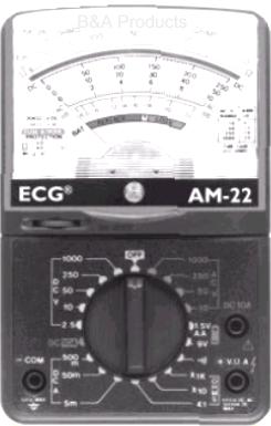 AM-22 Analog Multimeter