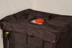 Insulated Lid For Plastic IBC Blanket Heater