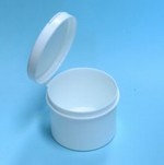 1 Ounce - Hinged Lid Containers - Polyethylene