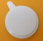 2 Inch Round-Head Aluminum Capseal - White