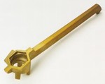 Non-Sparking Drum Plug Wrench - Bronze Alloy - Non-Sparking