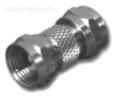 F Male to Male Inline Connector (single)